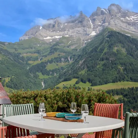 L'orchidee Domek alpejski Champéry