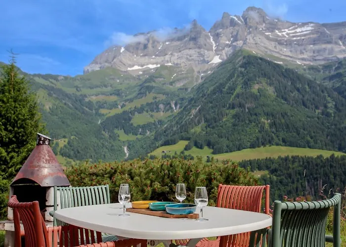 L'orchidee Dağ evi Champéry